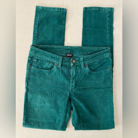 Patagonia Pants - Patagonia Organic Cotton Corduroy Pants in Crater Blue Women's Size 28